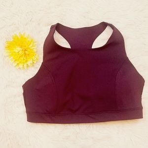 Gaps Maroon Sports Bra